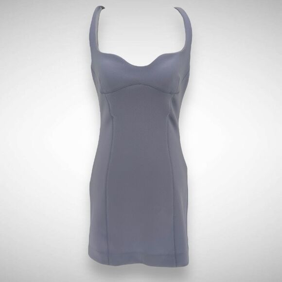 Bec + Bridge Zoey Purple Lilac Sweetheart Bodycon Mini Dress Size US 8‎ AU 12 - Picture 2 of 10